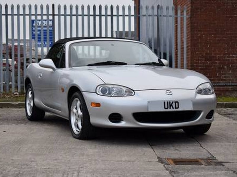 MAZDA MX-5 1.6I 2DR CONVERTIBLE SILVER 2004 MX5