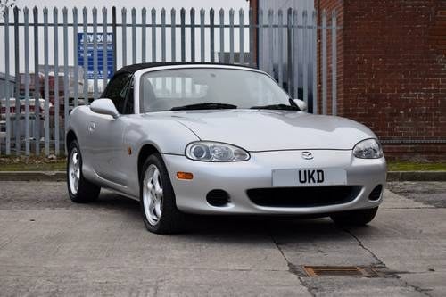 MAZDA MX-5 1.6I 2DR CONVERTIBLE SILVER 2004 MX5 VENDIDO
