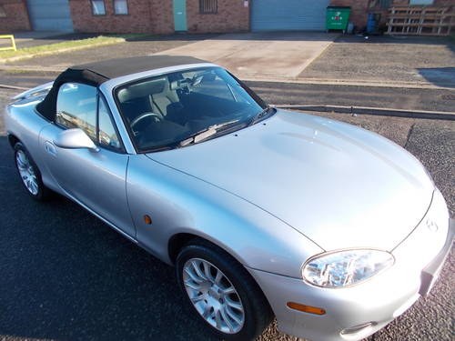 2003 MAZDA MX-5 1.6 SILVER TWO OWNERS For Sale