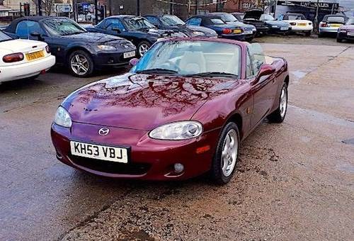 2004 Mazda MX-5 Mk2.5 1.8 Vvt Indiana VENDIDO
