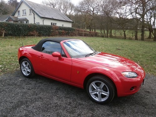 2007 MAZDA MX5 1.8 MK3 TRUE RED JUST 7,572 MILES *STUNNING* For Sale