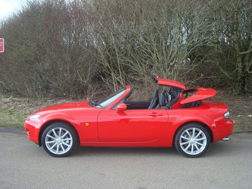2008 Mazda MX5 2.0 Sport Roadster Coupe, 21900 miles. SOLD