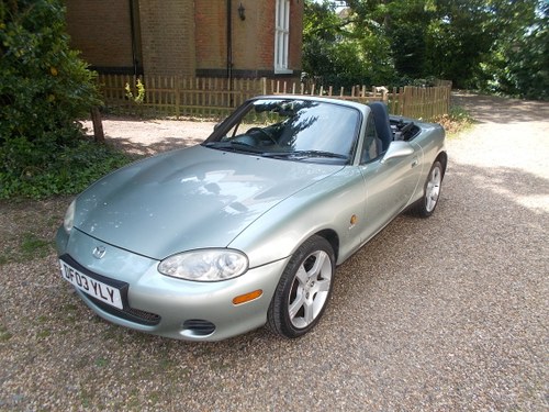 MAZDA MX-5 NEVADA 2003 CONVERTIBLE LIMITED EDITION LOW MILES For Sale