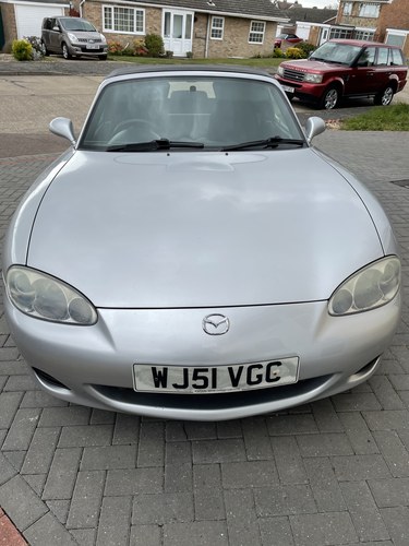 2001 Mazada mx5 finished in silver 79k For Sale