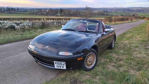 1993 Mazda Eunos MX5 Mk1 1.6 S-Ltd, lovely car with red leather For Sale