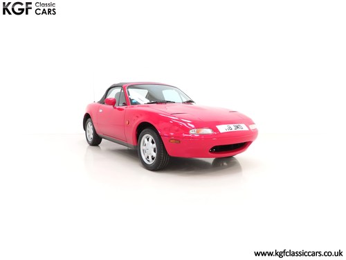 1991 An Early and Highly Collectable UK Mazda MX-5, 25,806 Miles SOLD