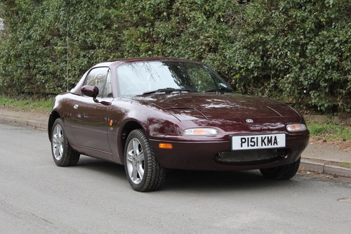 1996 Mazda MX5 MKI Merlot - 41500 Miles For Sale