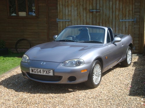 Mazda MX-5 1.6i Arctic 2004. 14850 miles from new SOLD