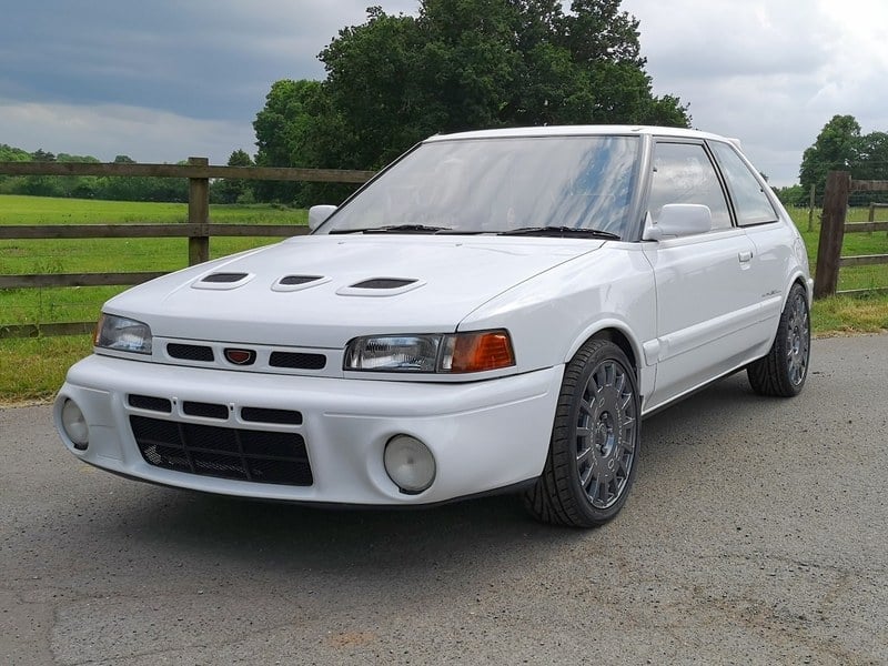1992 Mazda Familia GT-R,UF White,45,131 miles.