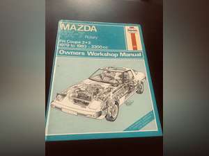 0000 MAZDA MX5 & RX7 PARTS AND WORKSHOP MANUALS For Sale (picture 11 of 11)