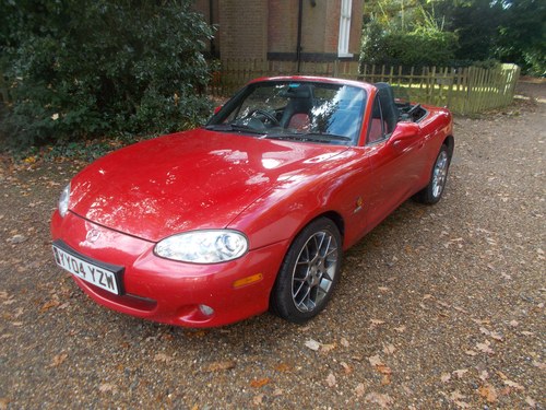 MAZDA MX-5  1.6I  EUPHONIC 2004 VELOCITY RED LIMITED EDITION SOLD