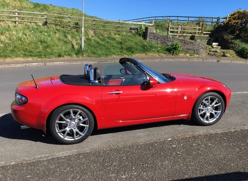 2005 MAZDA MX5 LAUNCH EDITION JUST 1,653 MILES STUNNING!!!! SÅLD