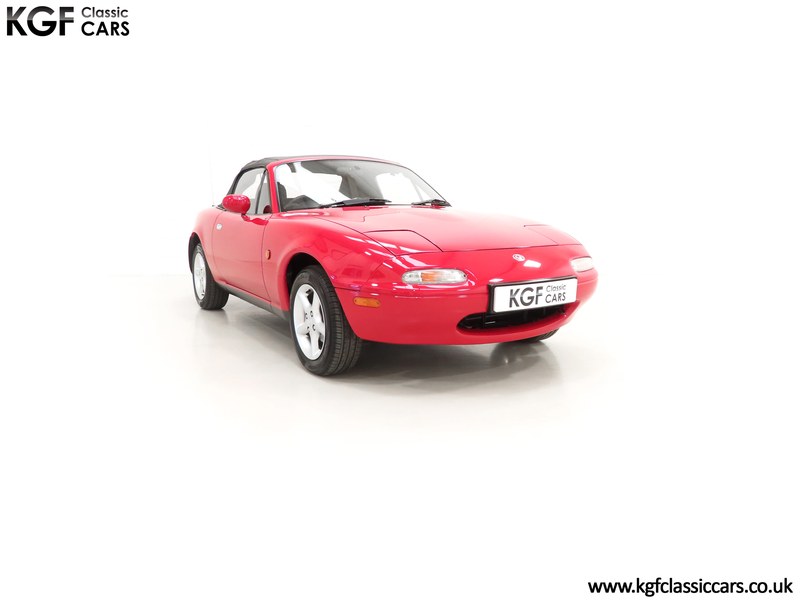 An Incredible UK Mk1 Mazda MX-5 with a Minuscule 6,354 Miles