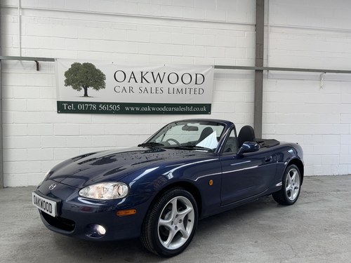 A STUNNING 1 OWNER Mazda MX-5 1.8i Sport ONLY 32k MILES