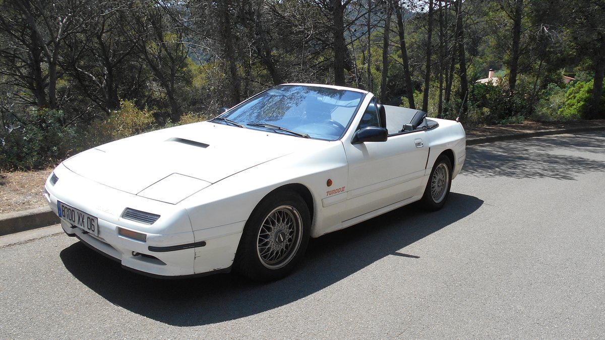 1992 Mazda RX-7 White Manual, speed Left Hand Drive in Vence
