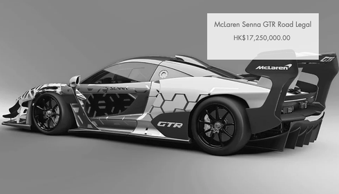 Picture of 2021 McLaren Senna GTR Road Legal For Sale