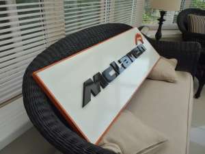 McLaren 3D Sign For Sale (picture 2 of 2)
