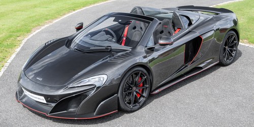 2017 RARE 675LT SPIDER MSO CARBON EDITION 1 OF 5 UK CARS For Sale