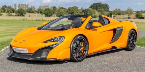 2017 McLaren 675LT Spider in Papaya Spark In vendita