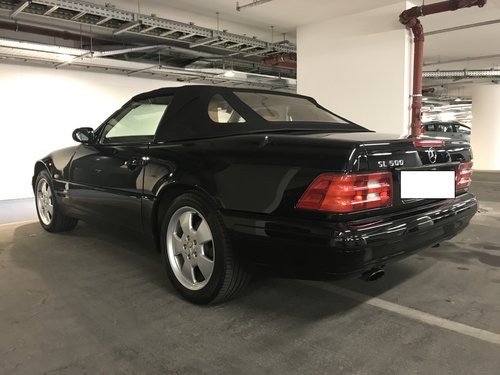 1999 Obsidian Black with Safron Leather - Pan Roof SOLD