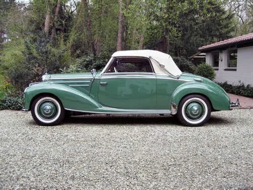 1952 Mercedes 220A  € 149.500 SOLD