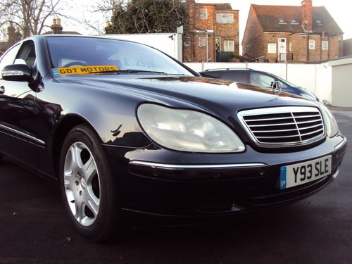 2001 Mercedes W220 S500 Auto –5 Litre V8 302 BHP – Very Fast For Sale