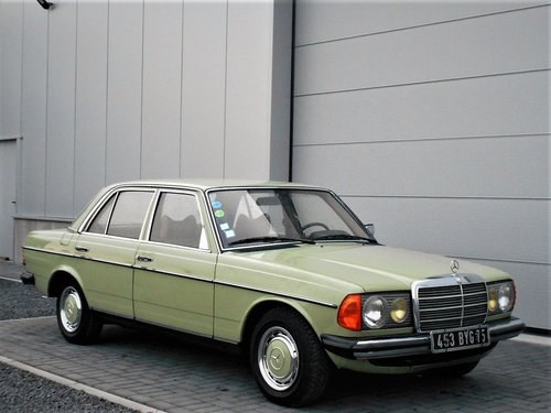 1978 Mercedes-Benz 250 W123 2.5 auto 1 owner 41500 miles LHD For Sale