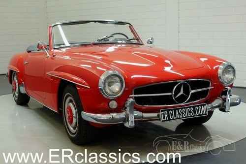 Mercedez-Benz 190 SL cabriolet 1961 in very good condition For Sale