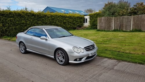 2003 very fast CLK convertible 5.4l AMG55 SOLD