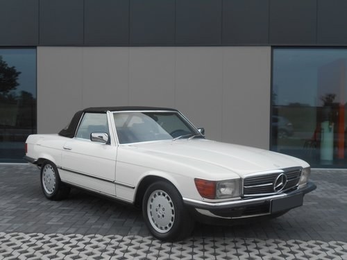 1982 Mercedes-Benz 380 SL White 69000 miles LHD For Sale