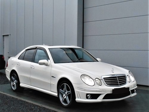 2007 MERCEDES-BENZ E63 AMG 6.2 7G-TRONIC WHITE 52K MILES LHD For Sale