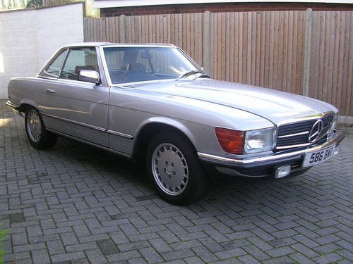 1983 MERCEDES BENZ 280SL ( R107 ) COVERTIBLE SOLD