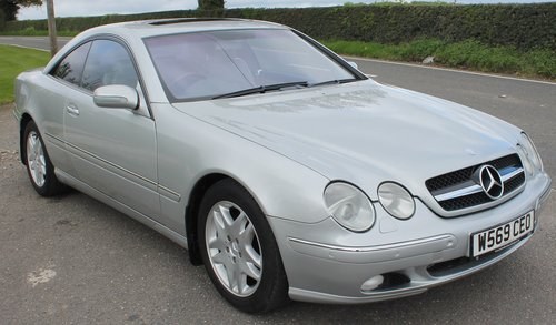 2000 W Mercedes Benz CL500 Automatic Beautiful Condition For Sale