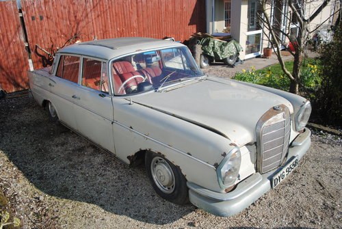 1963 Mercedes 300SE ‘Fintail’. (W112) In vendita