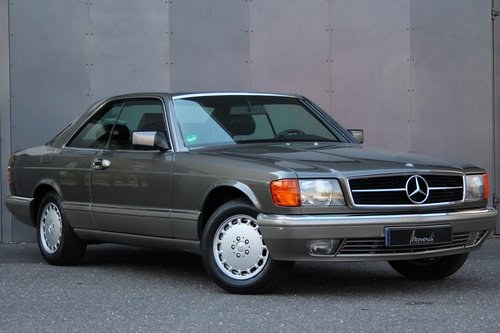 1990 Mercedes Benz 500 SEC lhd For Sale