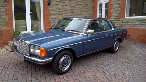 1983 Mercedes 230 CE Pillarless Coupe For Sale