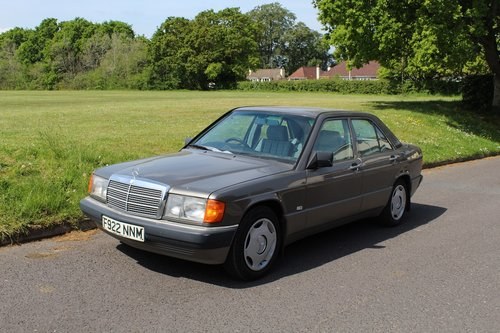 Mercedes 190E Auto 1989 - To be auctioned 27-07-18 For Sale by Auction