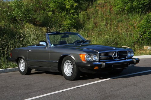 1985 MERCEDES 380 SL convertible R107 For Sale