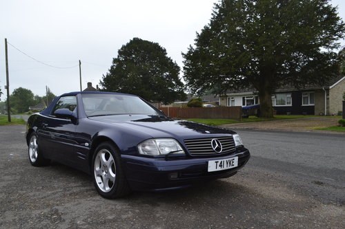 1999 Mercedes SL320 with hard top SOLD