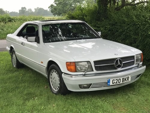 1990 Mercedes 420SEC IMACULATE In vendita