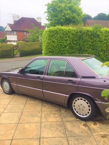 1992 190E with beige leather and loads of history In vendita