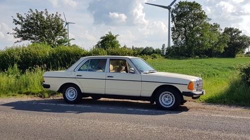 1983 "A" W123 230E AUTOMATIC with FSH & LOW MILES For Sale