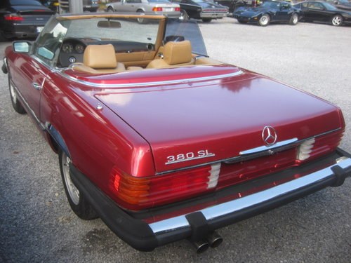 Mercedes SL380 Cabriolet 1985 (hobby Project ) For Sale