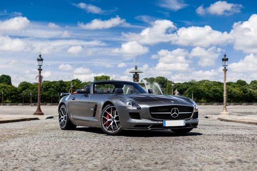 2014 Mercedes SLS GT AMG Roadster Final Edition For Sale by Auction