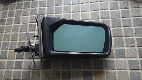 Mercedes w115 right side chome door mirror For Sale