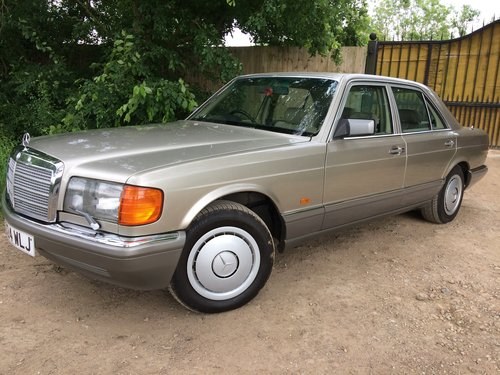1989 Mercedes W126  300SE, Stunning with Mercedes history. SOLD