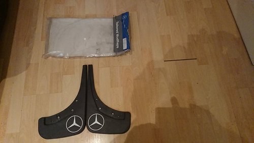 Mercedes W201 190 Original Front  Mud flaps For Sale