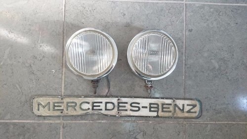 Bosch chrome  fog lights VW Mercedes Porsche For Sale