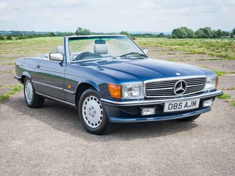 1987 Mercedes-Benz R107 420SL - Original, Nautical Blue Met