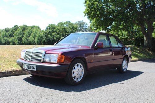 Mercedes 190E Auto 1993 - To be auctioned 27-07-18 For Sale by Auction